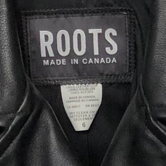 Roots Leather Jacket - Picture 6 of 6